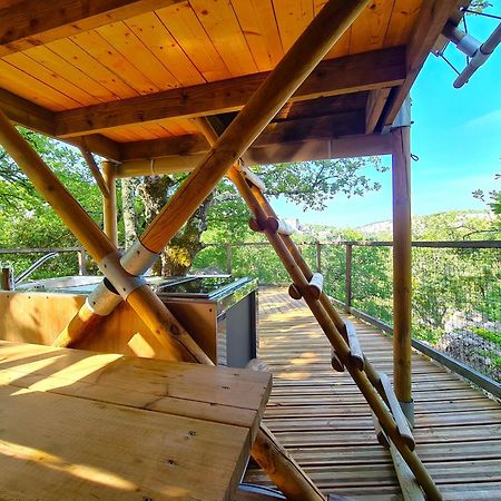 Cabanes Lodges Le Serviere 발라주크 외부 사진