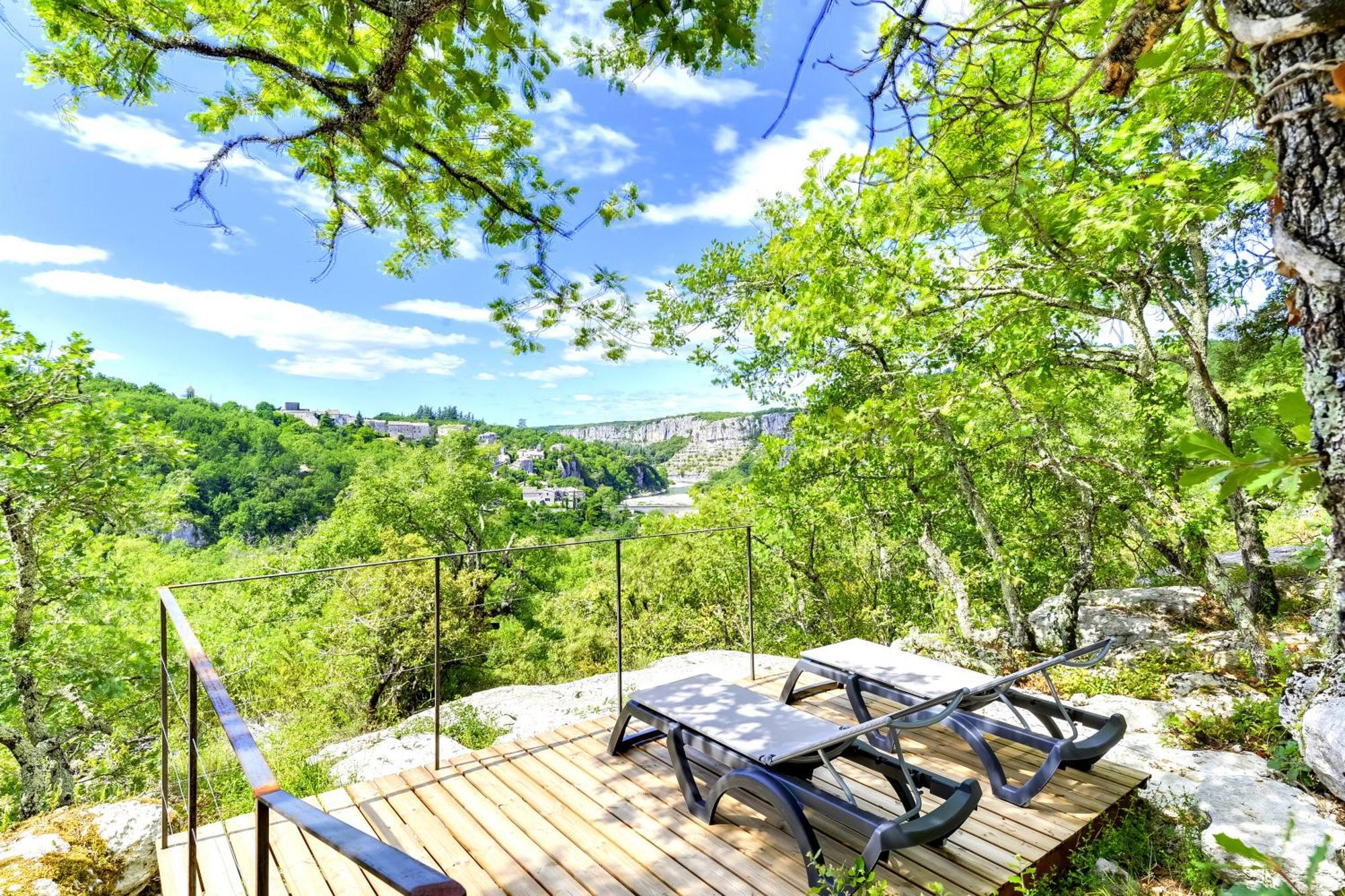 Cabanes Lodges Le Serviere 발라주크 외부 사진