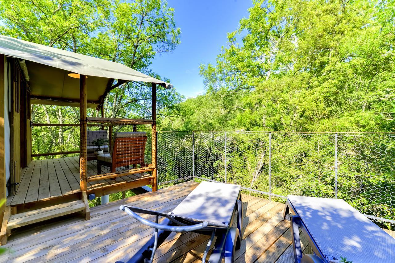Cabanes Lodges Le Serviere 발라주크 외부 사진