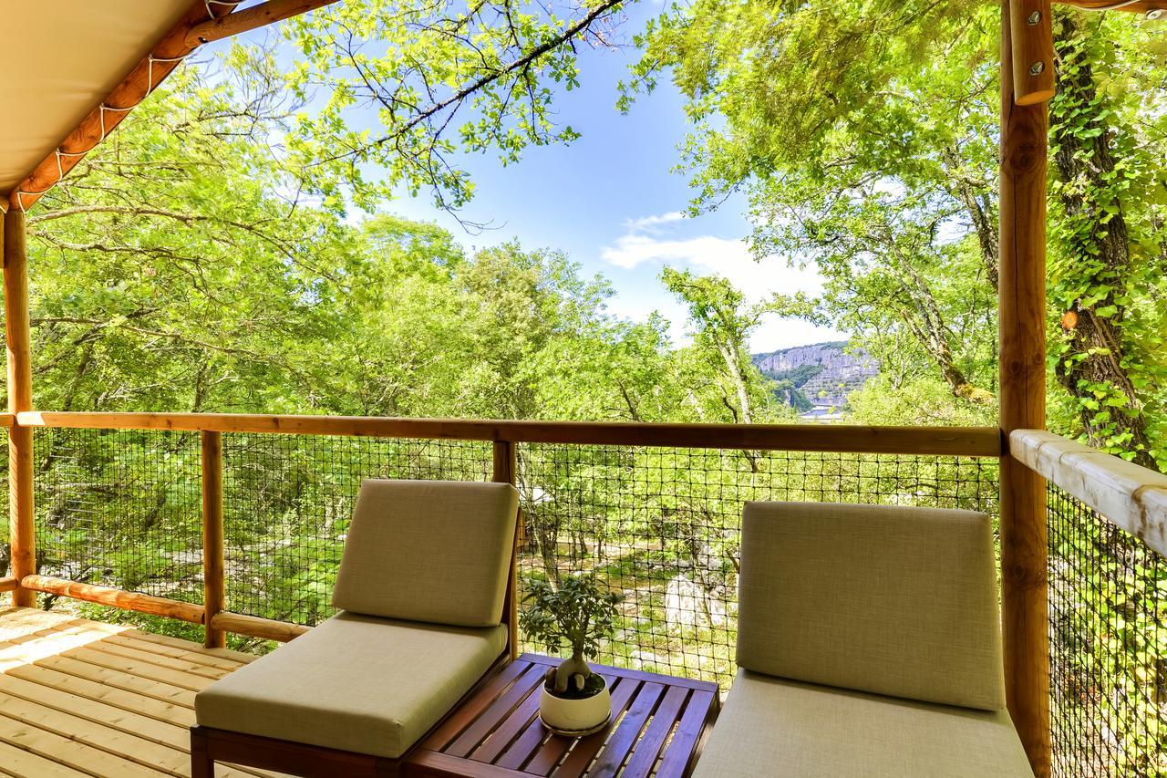 Cabanes Lodges Le Serviere 발라주크 외부 사진